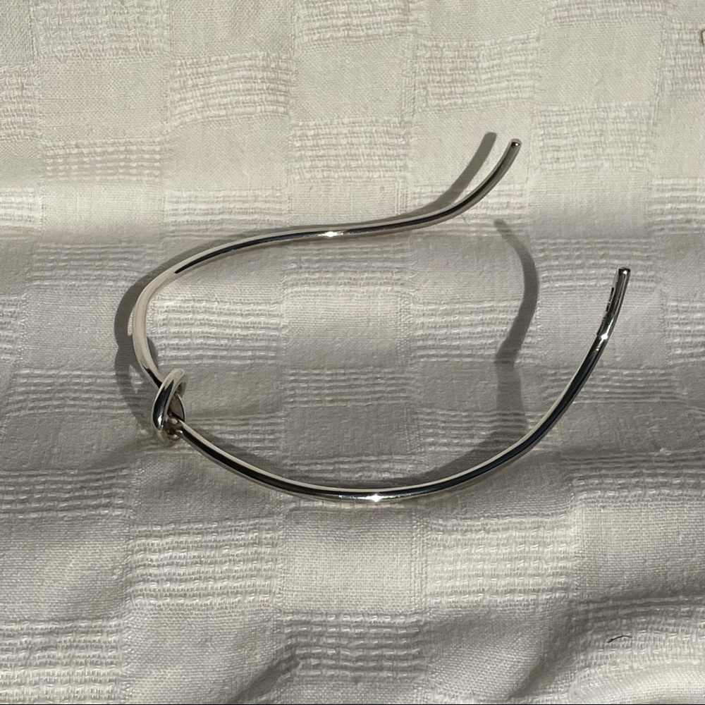 vintage sterling silver collar necklace